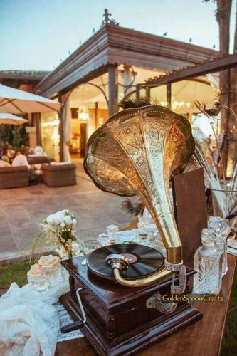 Antique gramophone fully - gramophone,,