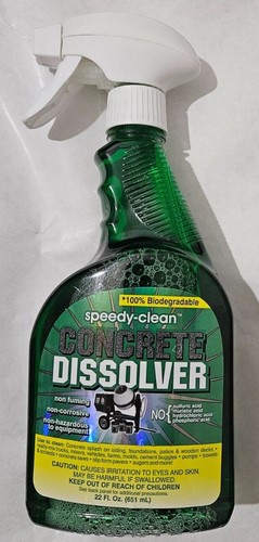 Concrete mortar dissolver - &,