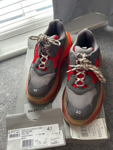 Balenciaga triple clear - s,