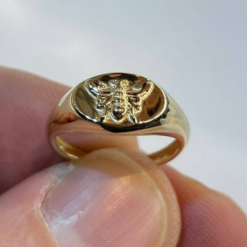 Genuine 9ct yellow gold - genuine, bee