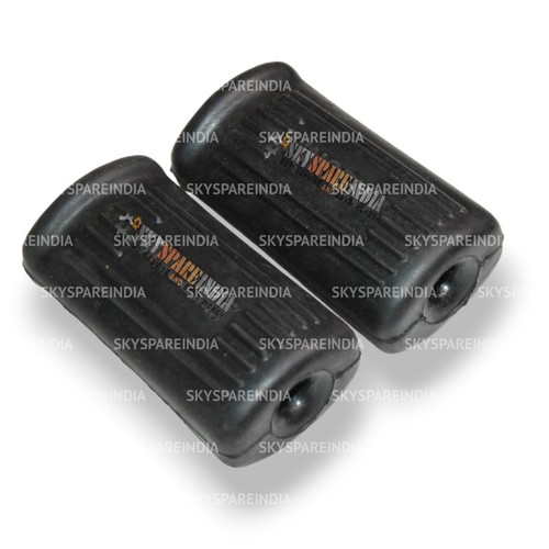 Footrest rubber set compatible - rubber,