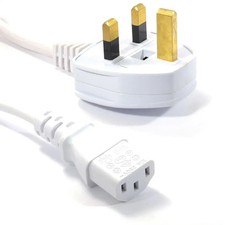 0.5M-10M Power Cord UK Plug to