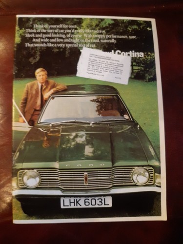 Ford cortina gt gxl - ford, l