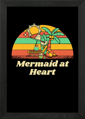 Mermaid heart ocean - mermaid,