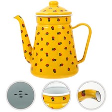  Vintage Coffee Pot Yellow
