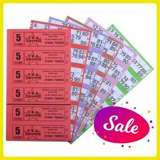Bingo Tickets Bingo Books
