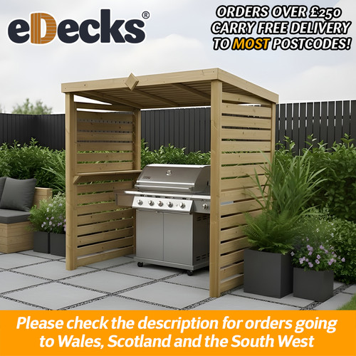Vista bbq shelter with full - with,