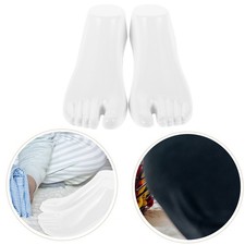  Realistic Female Foot Socks Display Stand Mannequin for Shoes Feet