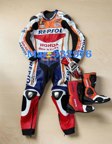 Honda repsol leather motorbike - honda,