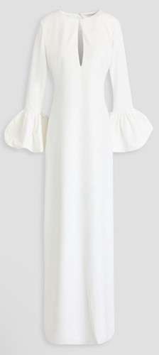 Marchesa notte ivory crepe - ivory,