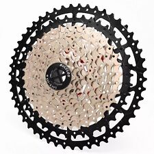 BUCKLOS Silver&Black 11 Speed Cassette Mountain Bicycle 11-52T for Shimano HG