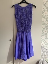Juvenile Lilac Latin Dress