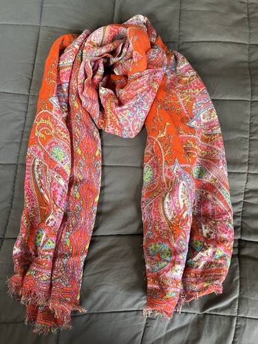 Bohemian chic orange woven - bohemian,