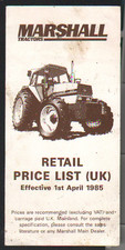 April 1985 Marshall Tractor