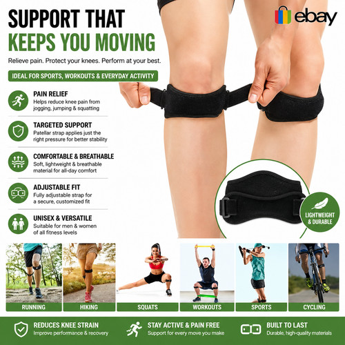 Patella tendon knee strap - patella,