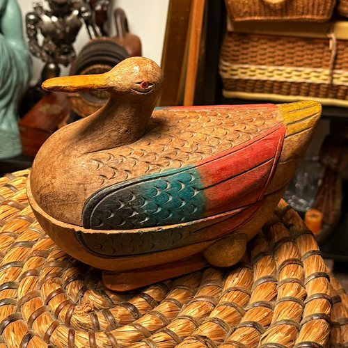Rare vintage hand carved - vintage,