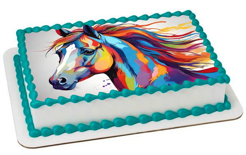 Horse pony animal cake topper - horse,
