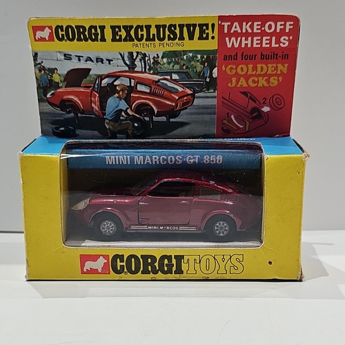 Corgi toys mini marcos 850 - toys,