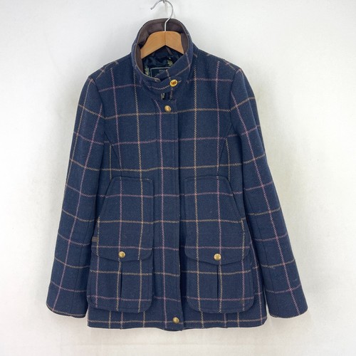 Joules tweed field coat womens - joules,