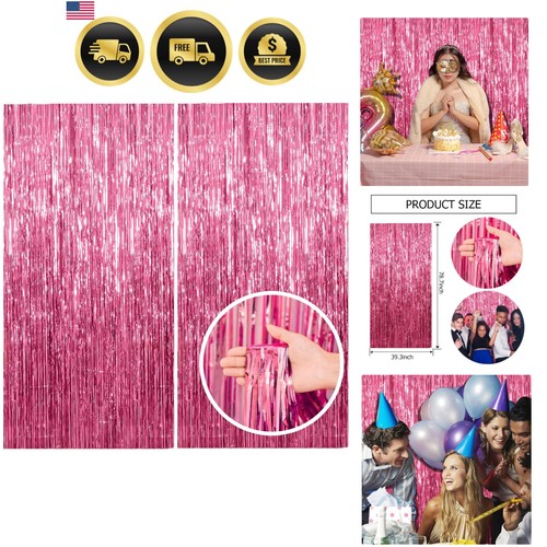 Pack pink backdrop - 2, party