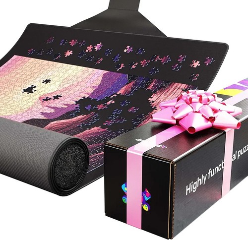 Jigsaw puzzle mat roll - mat, up