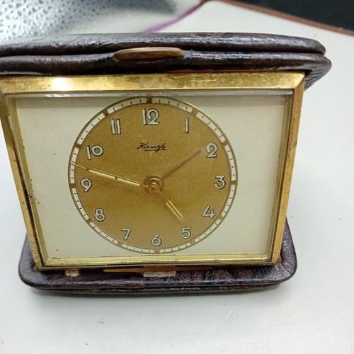 Vintage kienzle brown travel - kienzle,