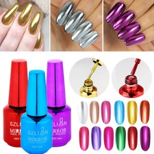 12 Color Metallic Nail Polish