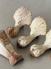 SET OF 4 VICTORIAN CAST IRON BATH FEET,BALL & CLAW