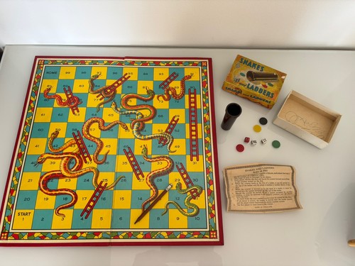 Vintage snakes and - and, ladders