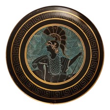 DECORATED PLATE Athena the