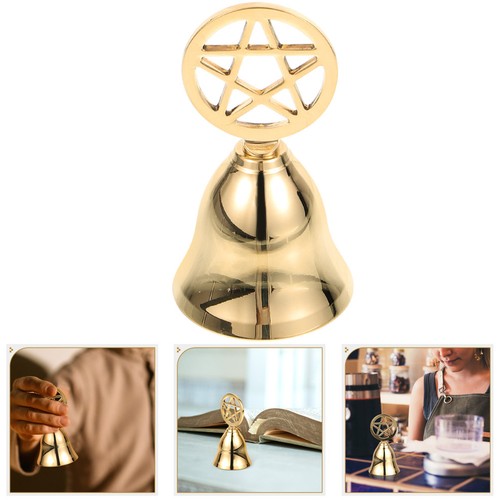 Altar brass handheld bell - handheld,