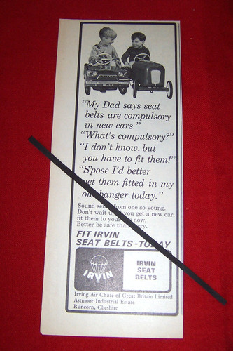Triang pedal car irvin - irvin, seat
