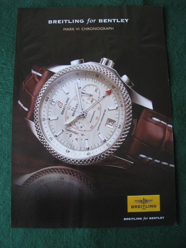 Breitling for bentley - bentley, vi