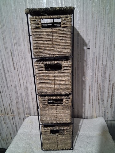 Drawer wicker basket storage - drawer,