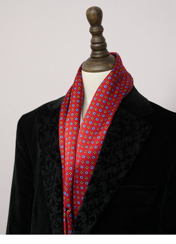Men 100 silk - silk, paisley