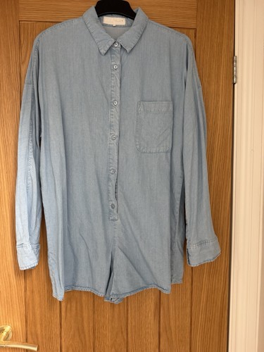 Zara soft light denim long - light,