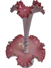 Antique Victorian Pink Ruffled