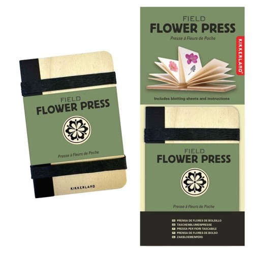 Field flower press kit wooden - press,