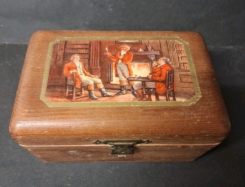 Vintage wooden smokers club - vintage,