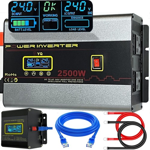 Power inverter 24v - 24v, 240v