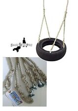 Swing - Horizontal Tyre Swing - Outdoor Garden Play Equipment