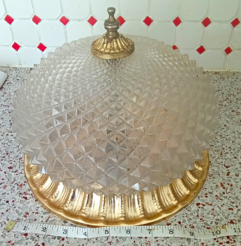 Clear glass dome - glass, ceiling