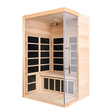 WIDO Indoor Infrared Sauna – 2 Person Home Sauna