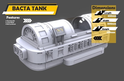 Scale star wars bacta tank - wars,