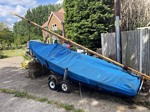 Wayfarer 1960 sail - number, w180