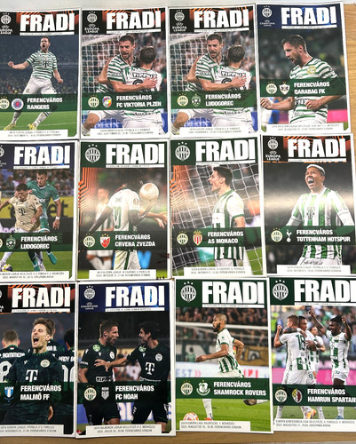 Football programmes hungary - football,