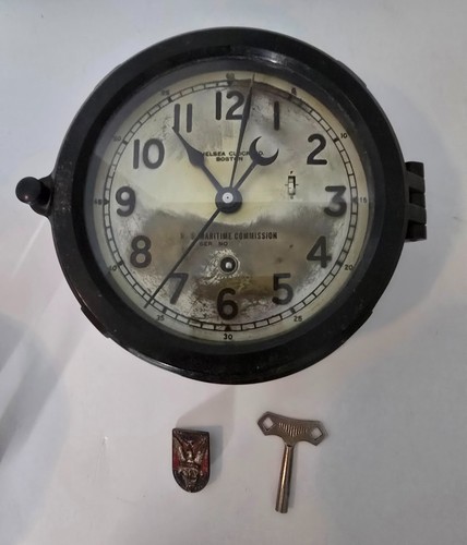 Chelsea clock boston wwii - clock,