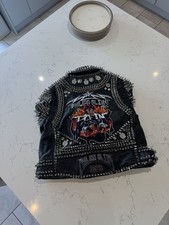 Philipp Plein Leather Spiked