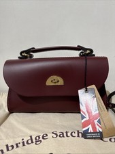 Cambridge Satchel Company Brand New The Mini Daisy Oxblood BNWT