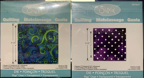 Sizzix bigz quilting dies - sizzix,